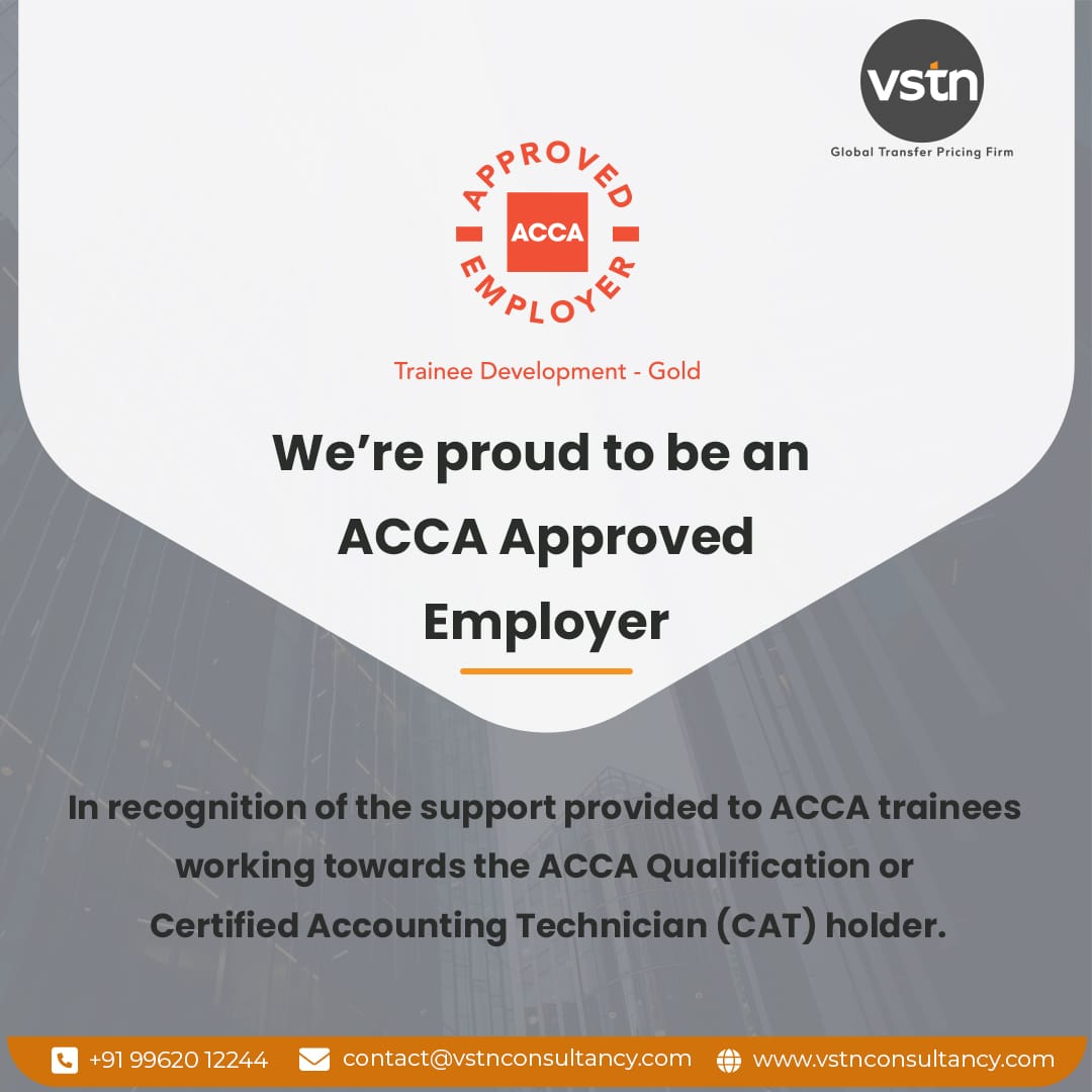 ACCA Approved Employer Certificate - VSTN Consultancy